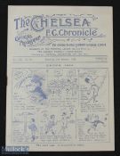 Pre-war Chelsea v Oldham Athletic Div. 2 programme 3 January 1925; good. (1)