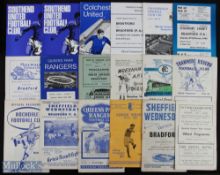 Collection of Bradford Park Avenue away match programmes 1945/46 Barnsley, 1946/47 Sheffield