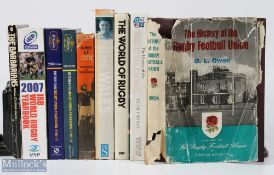 Rugby Books, Histories etc (9): Wales, S Lewis; Barbarians, Starmer-Smith; History of the RFU, Owen;