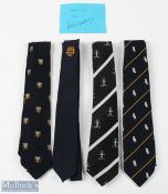 Leeds United Football Club neck ties 1965 FAC final at Wembley, 1969 Champions (Div. 1 winners),