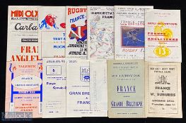 French Connection R Lge Programme Collection (9): F v England 1980 Midi-Olympique edition from