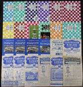 Selection of Queens Park Rangers home programmes 1947/48 Torquay Utd, Leyton Orient, 1950/51