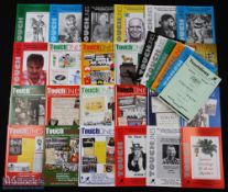 Scarce Rugby Memorabilia Society Magazine Set (30): Great illustrated source of memorabilia &