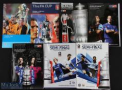 Collection of big match football programmes of Chelsea interest to include 2002 FAC s/f v Fulham