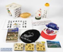 1995 RWC S Africa etc Rugby Souvenir Items (15): From a visit to the tournament, colourful