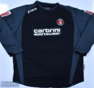 Charlton Athletic 2008/09 Elliot No 21 goalkeeper football shirt with Football League badges to