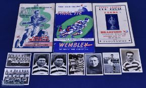 1947&1948 R League Challenge Cup Final Programmes: Leeds v Bradford Northern, pirate issue 1947 &