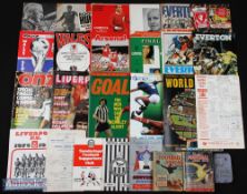 Collection of football memorabilia to include 1966 World Cup souvenir (Buchans) (inside page