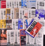 1975/76 Grimsby Town full Division 3 season of programmes (46) plus Doncaster Rovers (FLC h + a) and