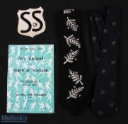 Scarce 1953 South of Scotland v NZ Rugby Selection (4): Great extras here, the programme from