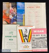 Wigan 'Specials' R League Programme Selection (7): Charity Shield v Leeds 1995; single sheet BBC