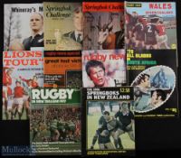 1963-1981 NZ Rugby Pictorial Brochures (10): The large picture-heavy reportage/reviews from tours to