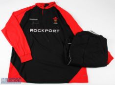 1998 Ian Gough's Signed Welsh Training Kit etc (4): Reebok Rockport branded official Wales