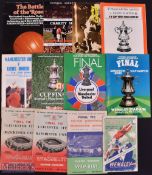 Manchester Utd big match programmes to include FAC finals 1948 Blackpool, 1958 Bolton Wanderers (