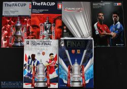 Collection of big match programmes of Arsenal interest to include 2003 FAC final v Southampton + VIP