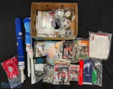 Collection of football memorabilia, to include England 