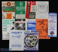 Wolverhampton Wanderers H and A football programmes (11) featuring Bert Williams autographed 55/56