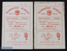 1953/54 Accrington Stanley v Port Vale (FAC semi-finalists this season) Div. 3 (N) 7 November