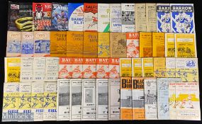 1950s etc R League Programmes (80+): Mostly from the whole spectrum of leading clubs 1956-60, inc