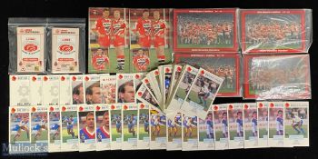 R League Collectors Cards (Qty): Four sets of Wigan Wembley Wonders 1988-95 postcards; two of Andy