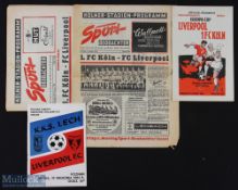 Liverpool away European programmes v 1964/65 FC Koln 10 February 1965 (EC) v 1964/65 FC Koln