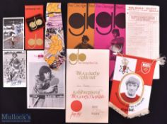 Manchester United - George Best Fan Club football memorabilia featuring a George Best signed