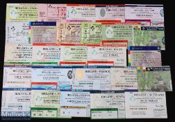 1978-1999 Ireland Home 5/6 Nations Rugby Tickets (25): v England 79, 81, 87, 93, 95, 97 & 99; v