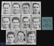 1955/56 Championship season Grimsby Town player photos as depicted in the News Chronicle series to