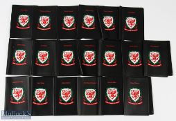 Wales FA Football National Team Passport Covers, to include Men's and Ladies teams, with noted names