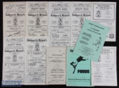 Collection of Boldmere St. Michaels FC homes 1947/48 Northampton Amateurs, 1951/52 Aston Villa '