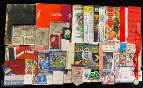 Large Bundle of Rugby League Miscellanea (Qty): Trove from across the decades, loving scrapbooks