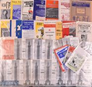 1961/62 Grimsby Town collection to include homes (23) plus Coventry City (30 December-postponed);