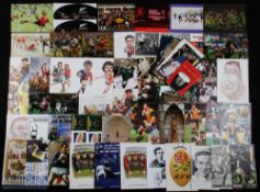 Modern Rugby Postcards etc (c.85): Great colourful & attractive selection from the 1950s to the