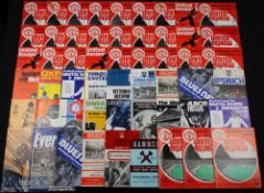 Collection of Manchester Utd programmes 1972/73 homes (2-8, 10-25), aways (20) plus Torquay Utd,