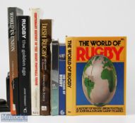 Rugby Books, World Rugby Selection (7): Rugby, The Golden Age, Tennant; World In Union, scarce '