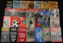 Saturday Telegraph Football Annuals, pocket sized, full of stats, league tables, fixtures etc with