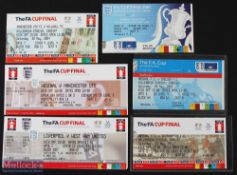 Tickets: 2001, 2002, 2003, 2004, 2005, 2006 FAC final match tickets (all at the Millennium