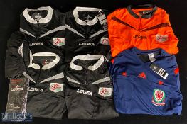 Welsh Premier League and Wales FA Football Referees Tops a complete set of tops shorts and socks