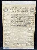 1929 500mm x 750mm Grimsby News (the newspaper) supplement 24 May 1929, newspaper article 