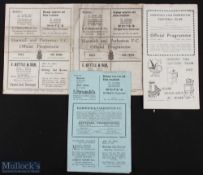 Pre-war Harwich & Parkeston homes v 1933/34 Clacton Town (poor), Crittall Athletic (FAA Cup), 1934/