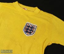 1973 England international match shirt v Poland 6 June 1973 World Cup qualifier at Chorzow,