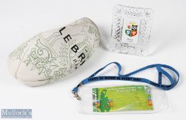 The Lions meet the 2007 Rugby World Cup: (3) Items very hard to find elsewhere: Tony O'Reilly