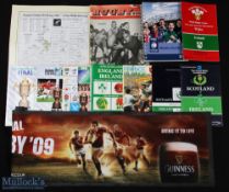 Rugby Miscellany (12): First ever copy of Rugby World mag, Oct 1960, FG; results sheet 1987 RWC with