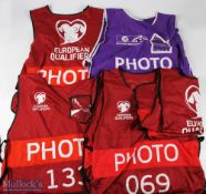 2016-18 European Qualifiers Press Photographers Vests x5 and a Welsh Premier League Photographer