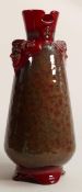 Royal Doulton Burslem Artwares Large Flambe Jianyang Vase BA33. Limited Edition.