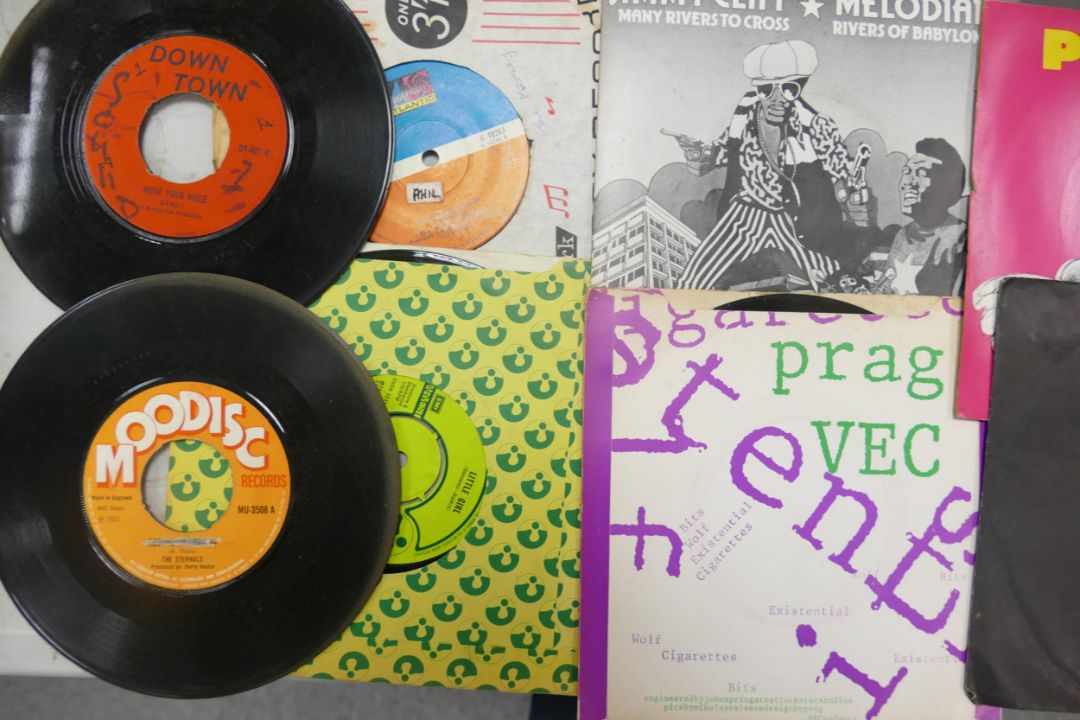 A collection of 1970's & 80 Dance Hall, Reggae, Alternative & Pop 7" singles including labels, - Image 2 of 35