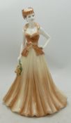 Coalport Large Boxed Lady Figure Yvonne