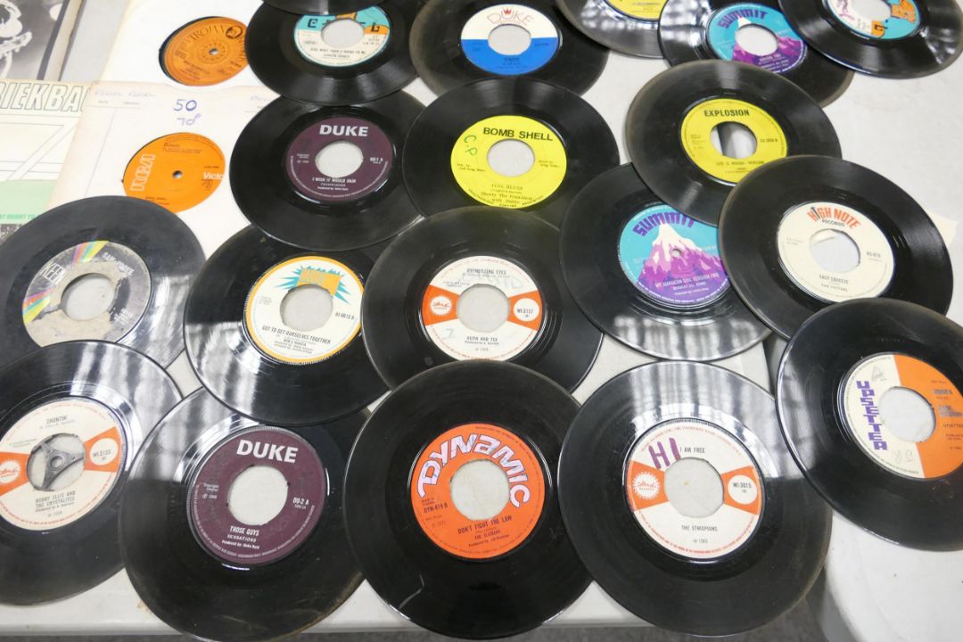 A collection of 1970's & 80 Dance Hall, Reggae, Alternative & Pop 7" singles including labels, - Image 34 of 35