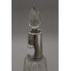 Two cut glass silver mounted scent bottles. The largest 23.5 cm high. - Image 9 of 11
