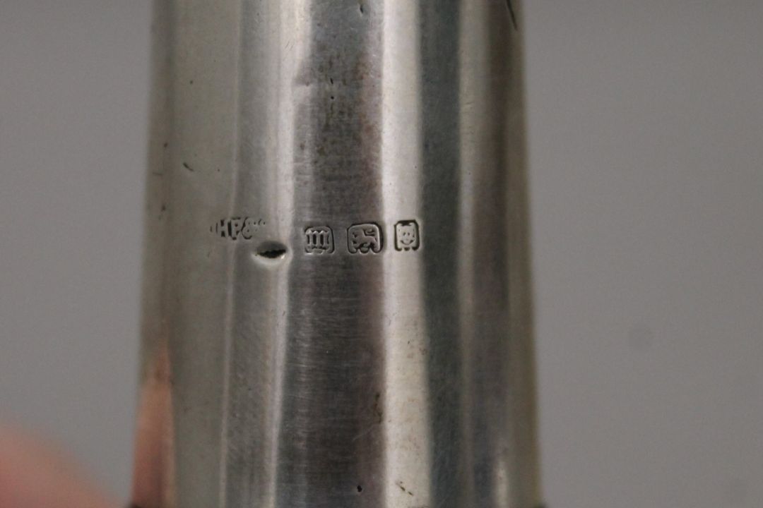 Two cut glass silver mounted scent bottles. The largest 23.5 cm high. - Image 11 of 11